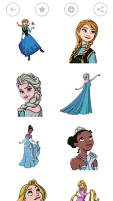 Draw Princesses android App screenshot 7